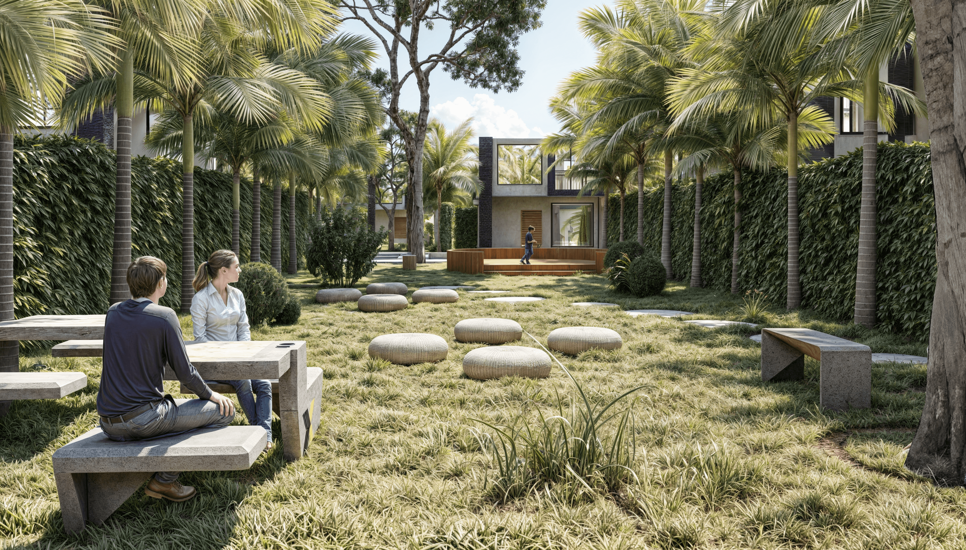 Conéctate con tu comunidad en un espacio de 292.6m².