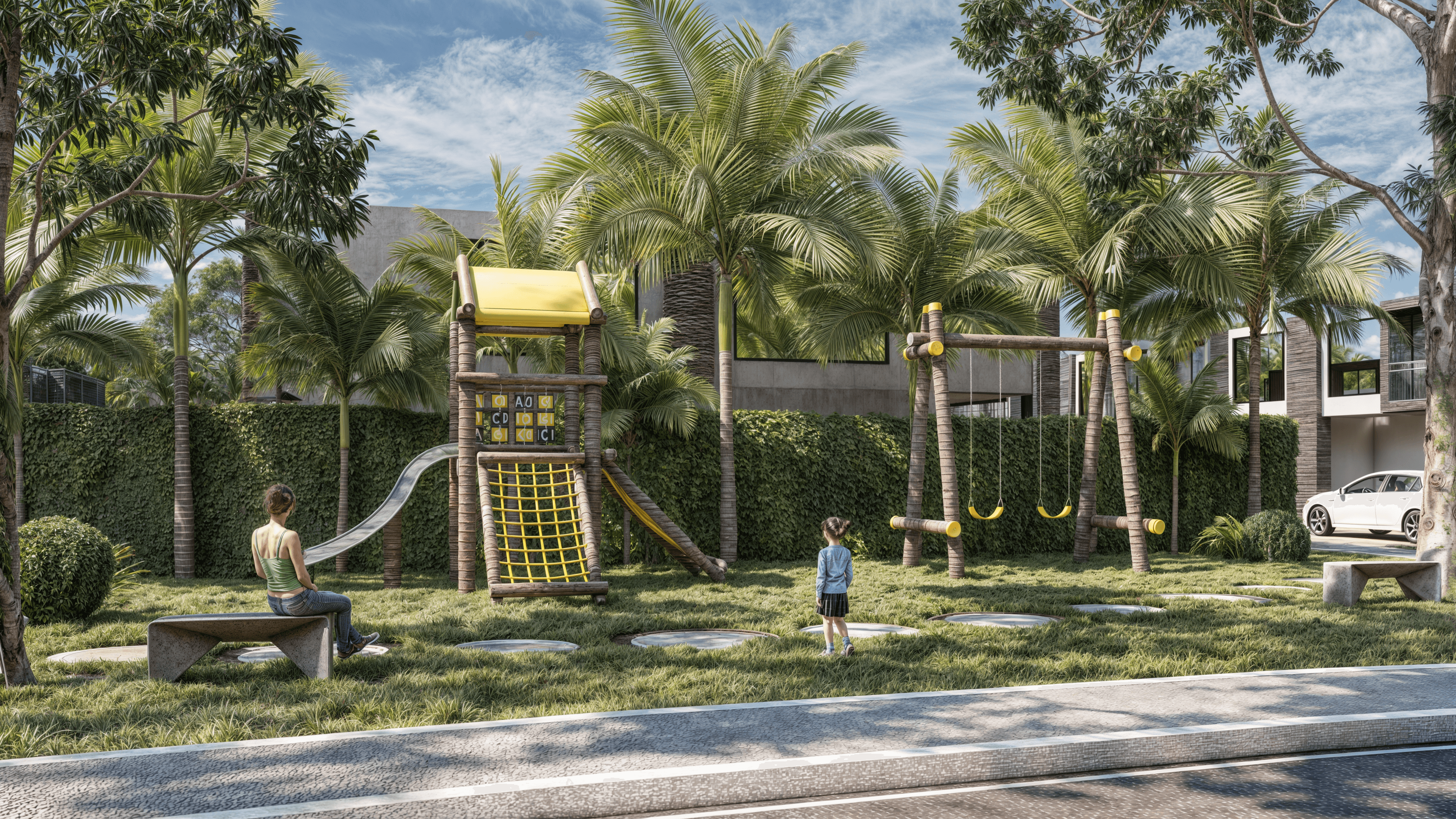 Un espacio de 220 m² diseñado especialmente para los más pequeños.