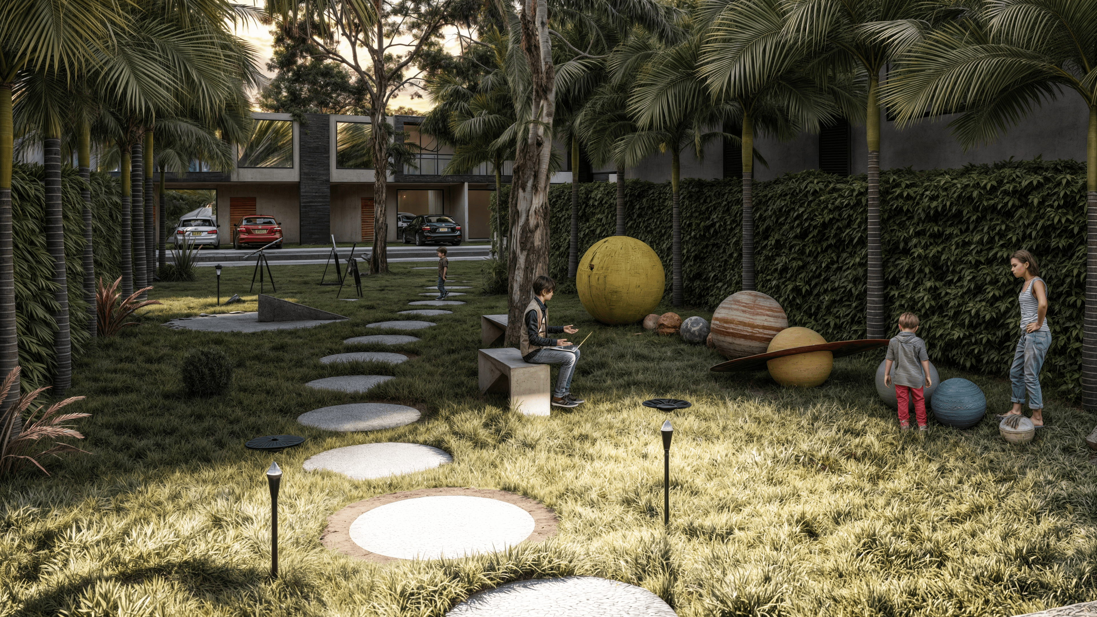 Explora el universo en 292.6m² de experiencias espaciales.